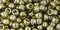 Toho 6/0 Round Japanese Seed Bead, TR6-457, Gold Luster Green Tea